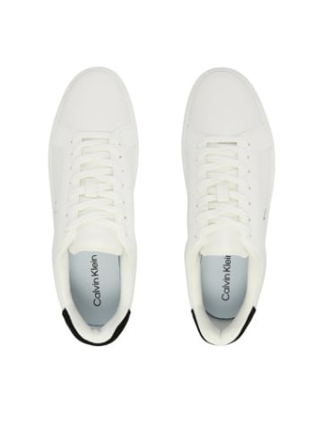 Calvin Klein Sneakers YM0YM01435 in Hellweiß/Schwarz