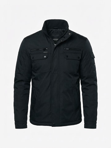 KOROSHI Leichtes, kurze technische Jacke in Schwarz