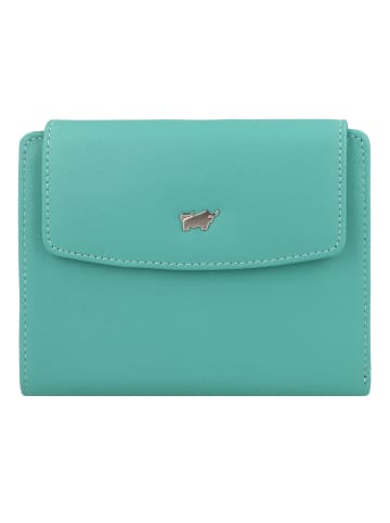 Braun Büffel Joy Geldbörse RFID Schutz Leder 12 cm in teal