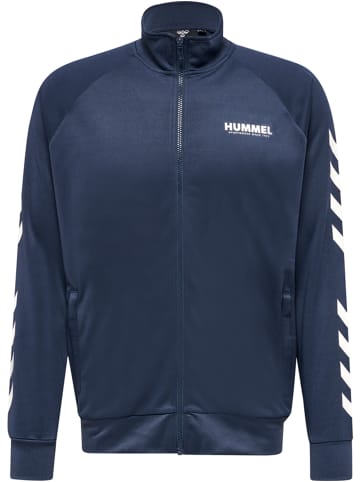 Hummel Hummel Zip Jacke Hmllegacy Multisport Herren Dehnbarem Atmungsaktiv in BLUE NIGHTS/WHITE