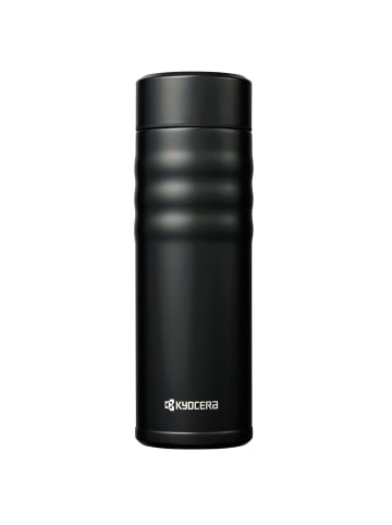 Kyocera Thermo-Trinkflasche TWIST TOP in schwarz, 500 ml