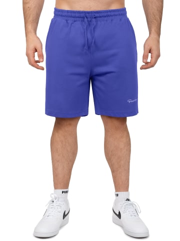 Reichstadt Herren Regular Fit Shorts Marken-Stick in Light Purple