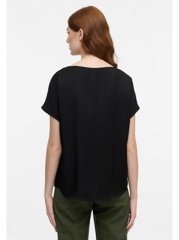 Eterna Kurzarmbluse für Damen in schwarz