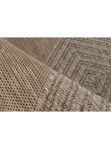 Kayoom Kayoom Neu 2026 Wohnzimmer Kurzflor Teppich Start 125 natur in natur