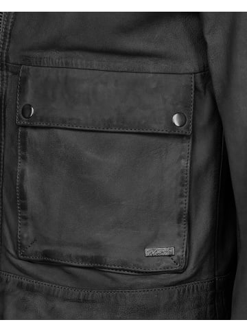 Maze Lederjacke Hamill in schwarz