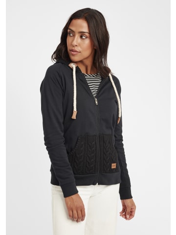 Oxmo Kapuzensweatjacke OXMatilda in Schwarz