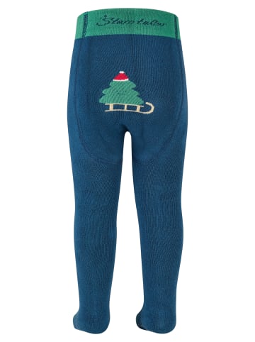 Sterntaler Krabbelstrumpfhose Tannenbaum in helles blau
