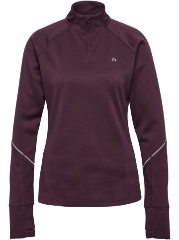 Newline Halbreißverschluss Jacke Nwlpower Damen in PLUM PERFECT