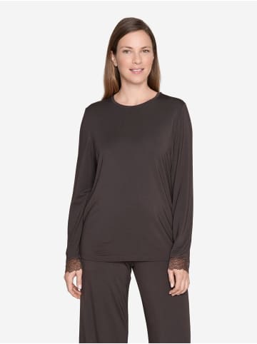 JOOP! Longsleeve Loungewear in Dark Brown