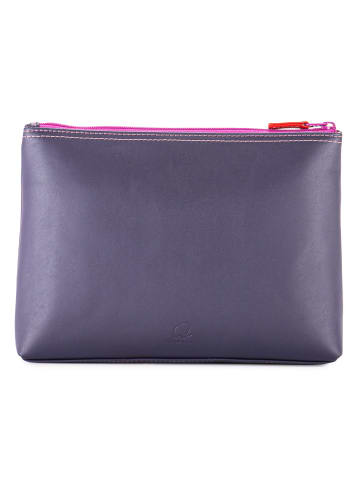 MYWALIT Kosmetiktasche Leder 21 cm in sangria multi