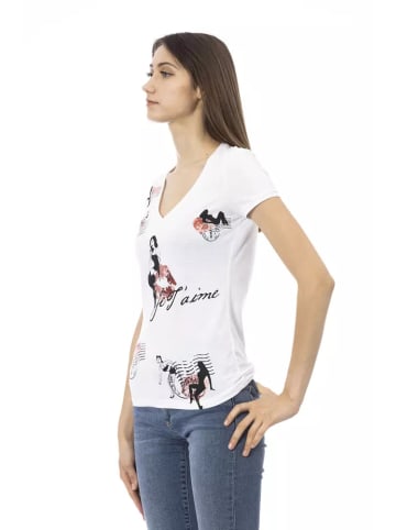 Trussardi Action Weiß Baumwolle Damen Top