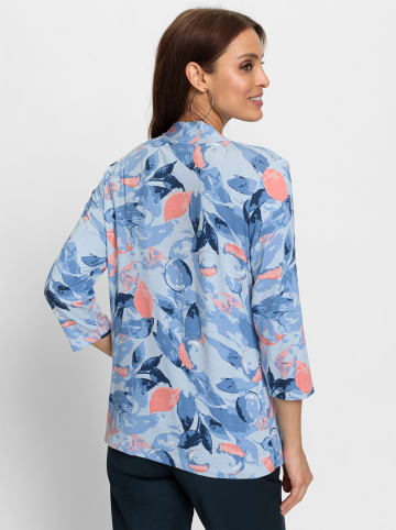 WITT WEIDEN 2-in-1-Shirt in himmelblau-flamingo-bedruckt