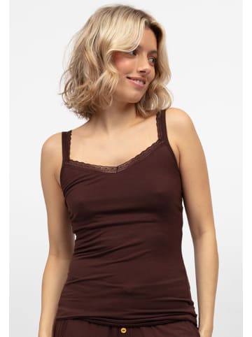 Cyberjammies Claudia Support Vest  Loungewear in schoko