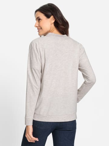 WITT WEIDEN Shirtjacke in elfenbein-beige-bedruckt