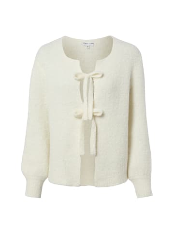 Marie Lund Strickjacke in ecru - 0001