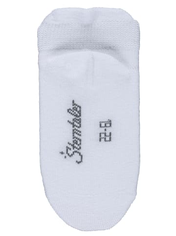Sterntaler Sneaker-Socken 2er-Pack uni in weiß