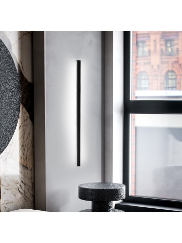 ZMH Wandleuchte LED in schwarz moderne 6500K kaltweiß 32W Metall L 100CM
