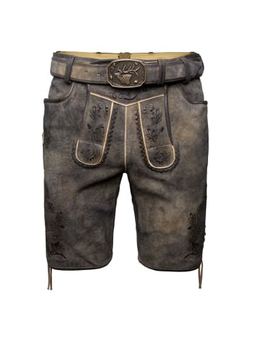 Spieth & Wensky Lederhose Archibald in dunkelbraun