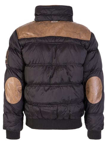 Geographical Norway Winterjacke in Schwarz