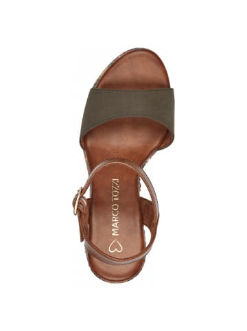 Marco Tozzi Sandalette  in Grün