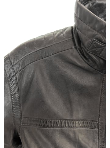 CBL Herren Lederjacke  in schwarz