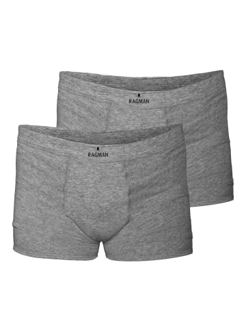 Ragman Boxershort 2er Pack in Grau