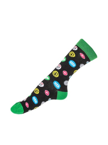 Kisses and Love 6er-Set: Socken in Multicolored