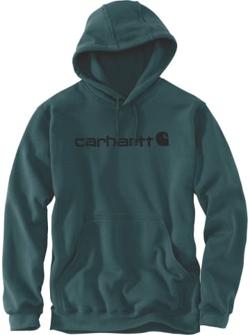 CARHARTT  Pullover "Signature Logo 100074" in Grün