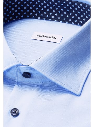 Seidensticker Business Hemd Comfort in Mittelblau