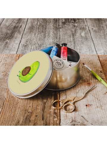 Mr. & Mrs. Panda Blechdose Avocado Pfeifen ohne Spruch in Gelb Pastell