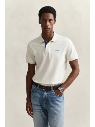 Gant Poloshirt in ecru - 0010