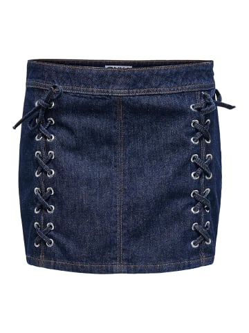 ONLY Jeansrock in Dark Blue Denim