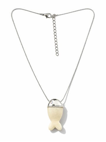 collezione alessandro Kurze Kette " Pescare " in creme