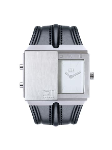 OI THE ONE Digitaluhr für Herren in Schwarz