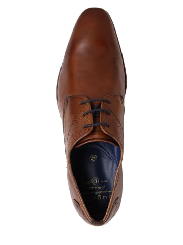 Bugatti Schnürschuhe in cognac - 0001