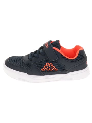 Kappa Sneaker Low in Blau/Orange