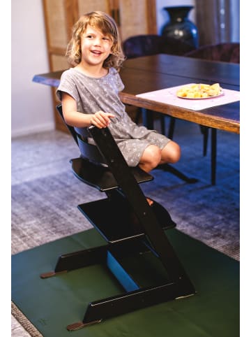 Tinyloaders 2x SET Bodenmatte Hochstuhl Spielmatte 110 cm x 95 cm Grün