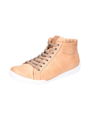Andrea Conti Komfort Schnürschuhe in Beige