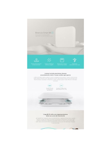 xiaomi Mi Smart Scale 2 Personenwaage mit iOS/Android Appanbindung in Weiß