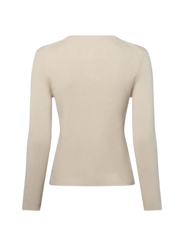 Marie Lund Strickjacke in beige - 0001
