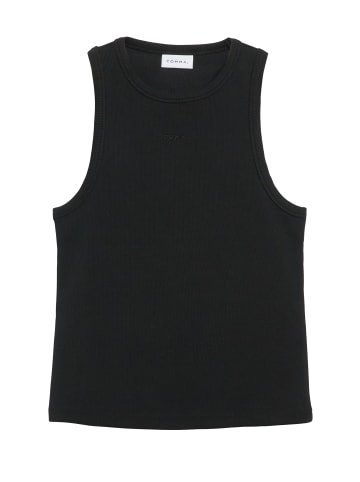 comma Tanktop in schwarz