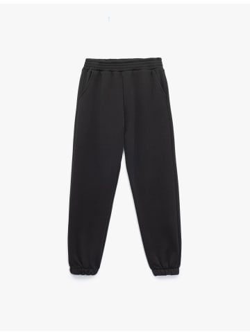 KOTON SWEAT BOTTOMS in Schwarz