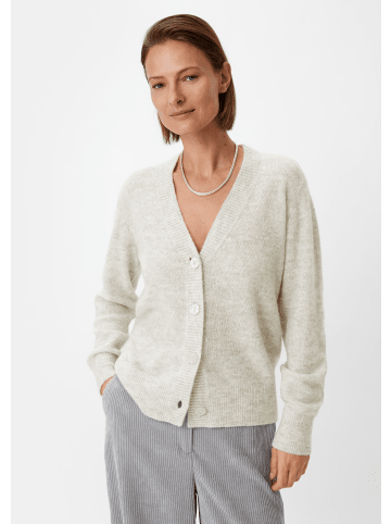 comma Strickjacke langarm in Grau