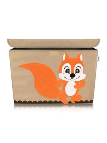 Lifeney Aufbewahrungsbox Eichhörnchen, 51 x 36 x 36 cm