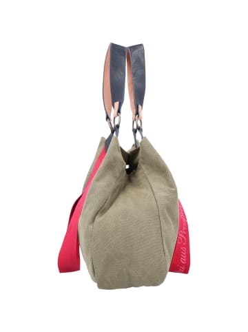 Fritzi aus Preußen Izzy Canvas Shopper Tasche 45 cm olive