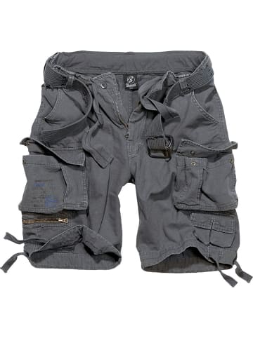 Brandit Short "Savage Vintage Shorts" in Grau