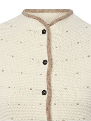 Franco Callegari Strickjacke in ecru - 0001