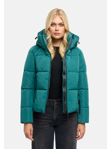 Navahoo Steppjacke Frostherz XIV in Ocean Green
