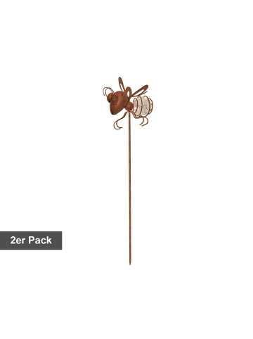 STAR Trading LED Solar-Dekoleuchten ,Oxida, Bienen, Dämmerungssensor, 2er Set, ros