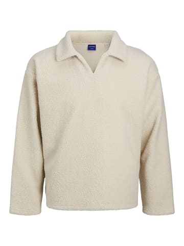 Jack & Jones Fleece Sweatshirt in Oatmeal